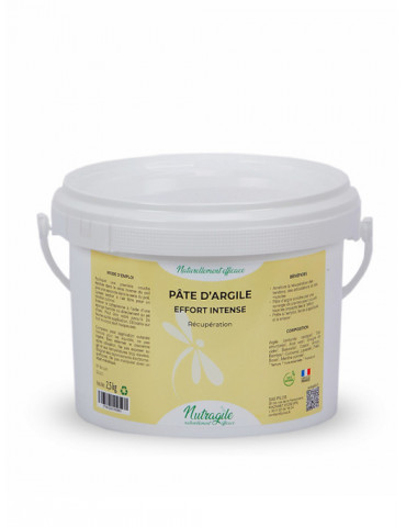 Pâte d'argile Nutragile Effort intense, 5 kg | Nature Horse Langon