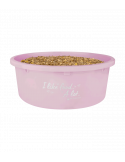 Bol à muesli XL avec couvercle, linnea pink - Nature Horse Langon