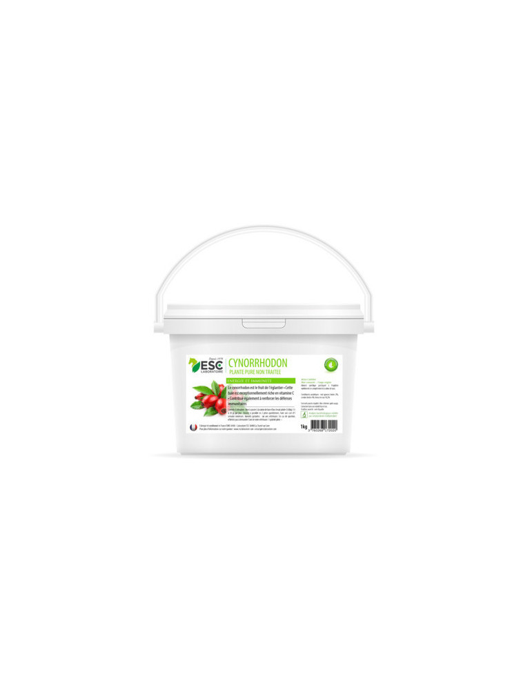 Cynorrhodon 1kg ESC – Vitamine C naturelle, immunité et antioxydant pour chevaux