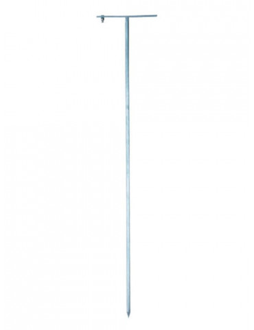 Piquet de terre avec barre transversale et vis inox M6 – Mise à la terre clôture électrique