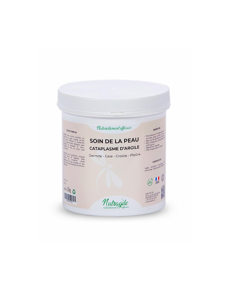 Soin cataplasme d'argile Nutragile, 1,3 kg | Nature Horse Langon