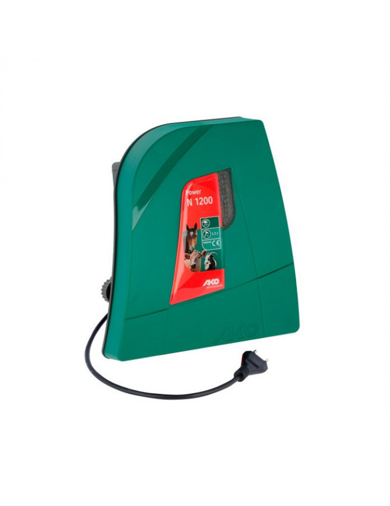 Électrificateur Ako Power N 1200 – Secteur, voyant de contrôle, garantie 3 ans