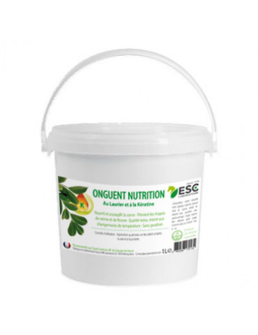 ONGUENT NUTRITION A LA KERATINE - Soincorne sèche nourrissant - Formule pro expert - 1 litre