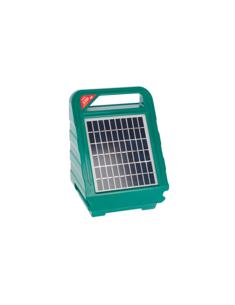 Électrificateur solaire Ako Sun Power S250 – Autonome, batterie intelligente, 3 ans de garantie