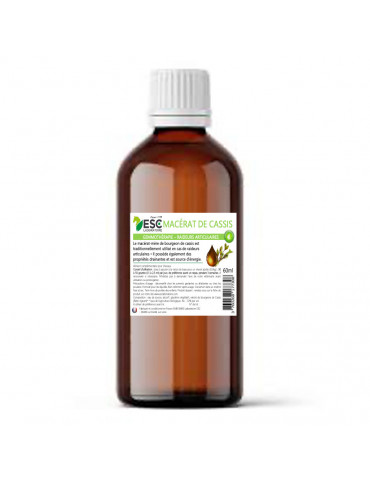 MACERAT DE BOURGEON DE CASSIS 60ml-Gemmothérapie cheval - Articulations, Fatigue