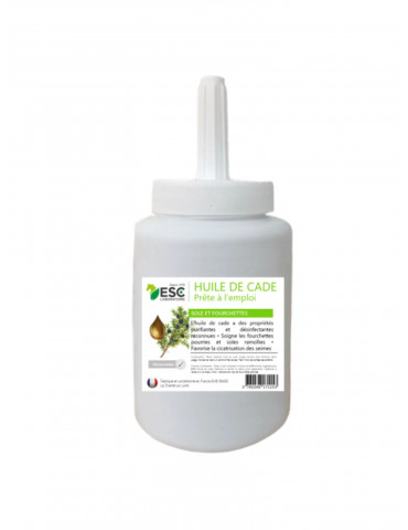 HUILE DE CADE - Assainit et protège les sabots de l’humidité