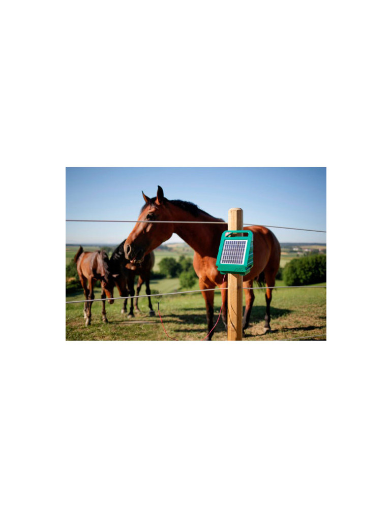 Électrificateur solaire Ako Sun Power S250 – Autonome, batterie intelligente, 3 ans de garantie