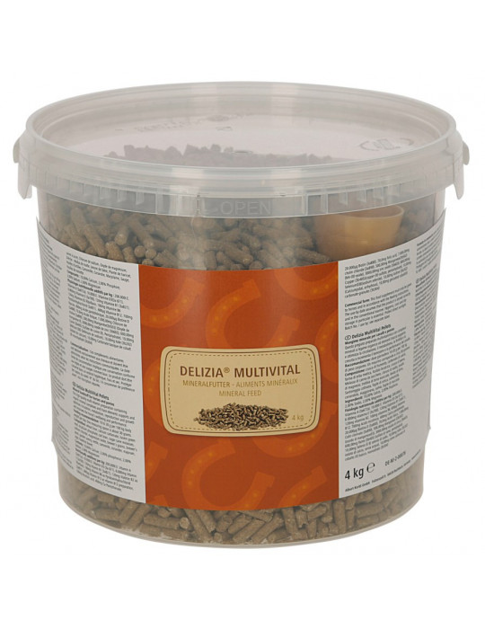 Delizia Multival Kerbl, 4 kg | Nature Horse Langon