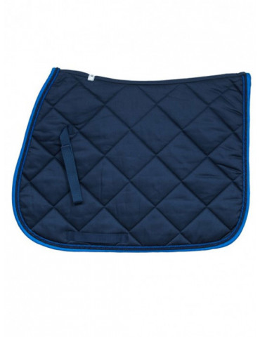 Tapis de selle HFI marine/bleu royal | Nature Horse Langon