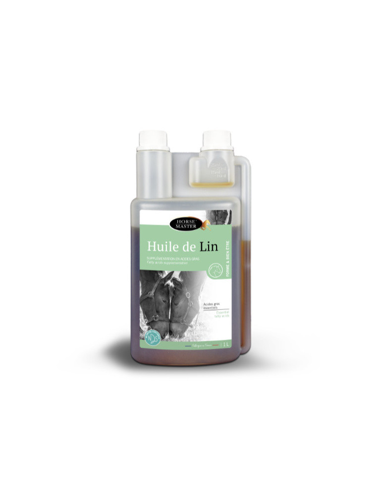 Huile de lin Horse Master, 1 L | Nature Horse Langon