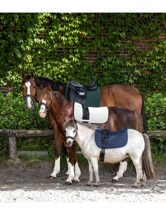 Tapis noir Felix Cheval