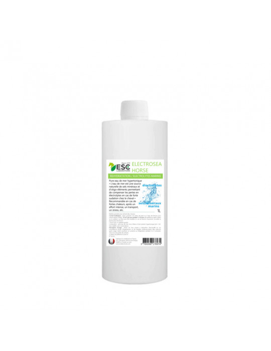 Electrosea Horse ESC – Hydratation et électrolytes après effort