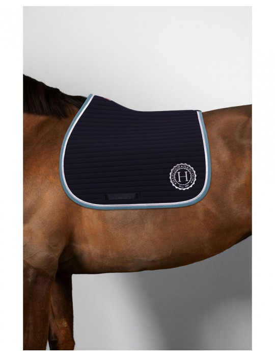 Tapis Karembar Navy/Peacock Cheval