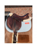 Tapis Gem Leo Bleu Ciel - Tapis de Selle Cheval - Nature Horse