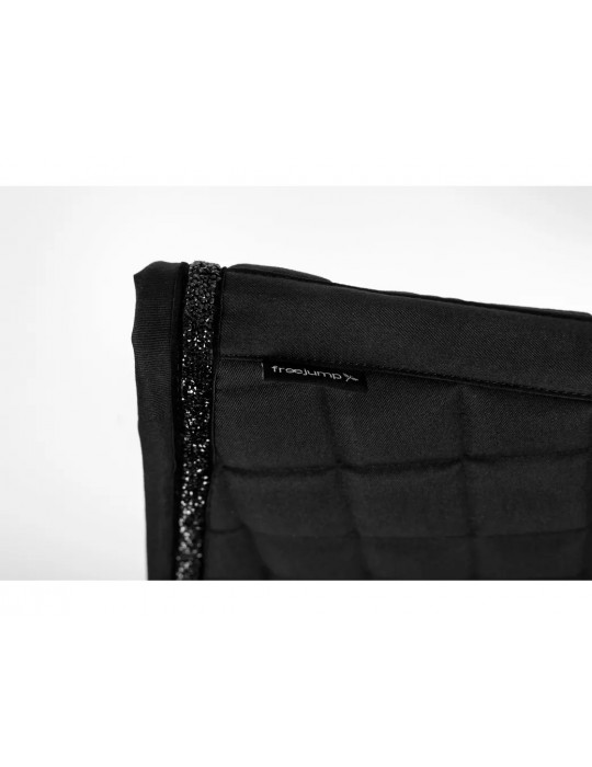 Tapis Freejump Glitter noir, taille Cheval | Nature Horse Langon