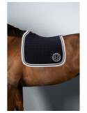 Tapis de selle SOFT DRESSAGE navy/light PINK - Nature Horse Langon