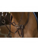 Collier de chasse marron taille cheval norton - Nature Horse Langon