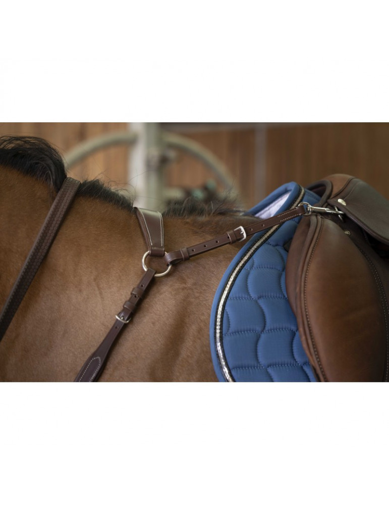 Collier de chasse Norton marron, taille cheval | Nature Horse Langon