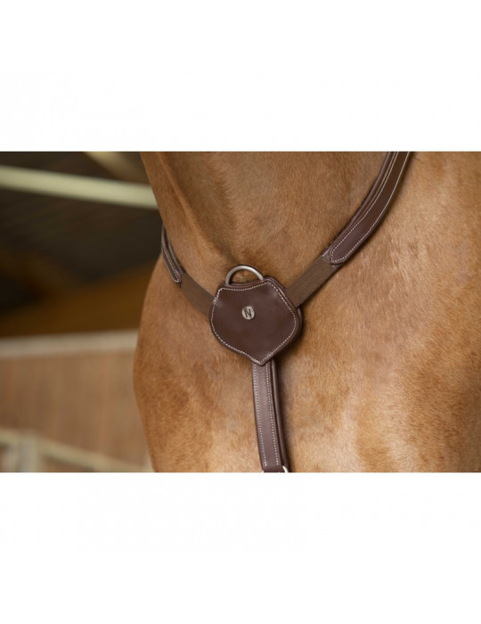Collier de chasse Norton marron, taille cheval | Nature Horse Langon