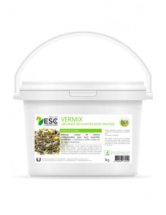 Vermix cheval – Mélange de plantes antiparasitaires naturels
