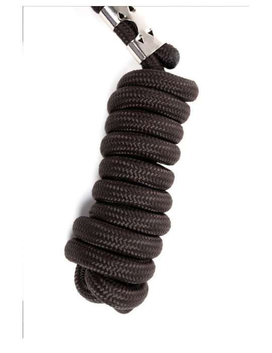 Licol + longe Harcour Amour cacao, taille Cob
