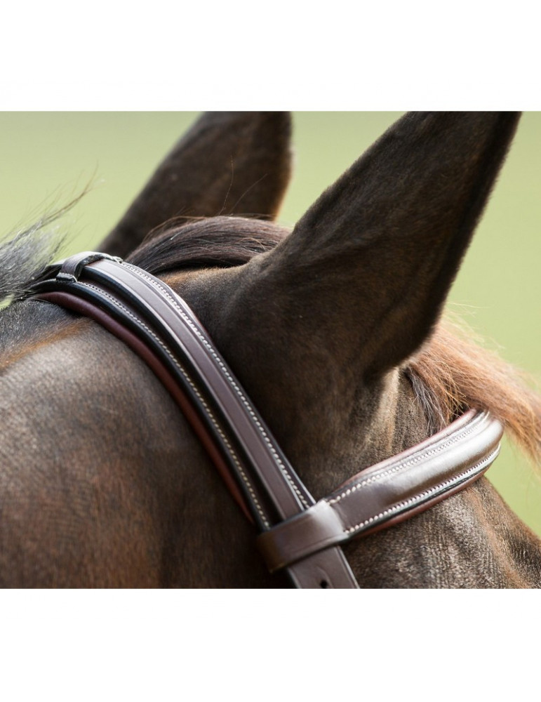 Bridon Comfort HFI marron, taille Cob | Nature Horse Langon
