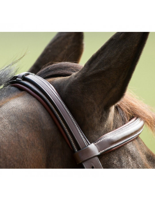 Bridon Comfort HFI marron, taille Cob | Nature Horse Langon