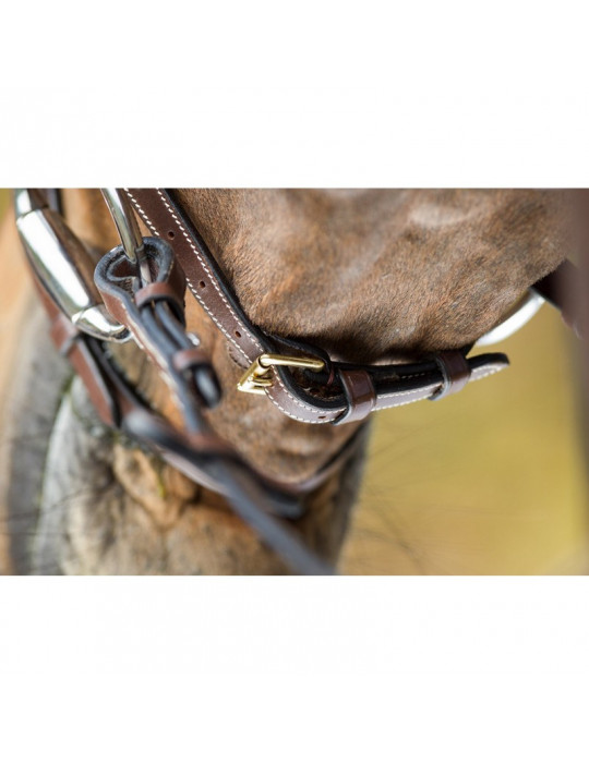 Bridon Comfort HFI marron, taille Cob | Nature Horse Langon