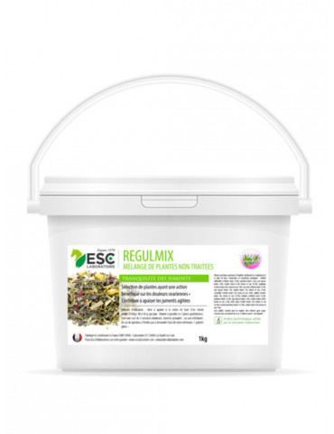 Regulmix 1kg ESC – Complément hormonal naturel pour juments sensibles