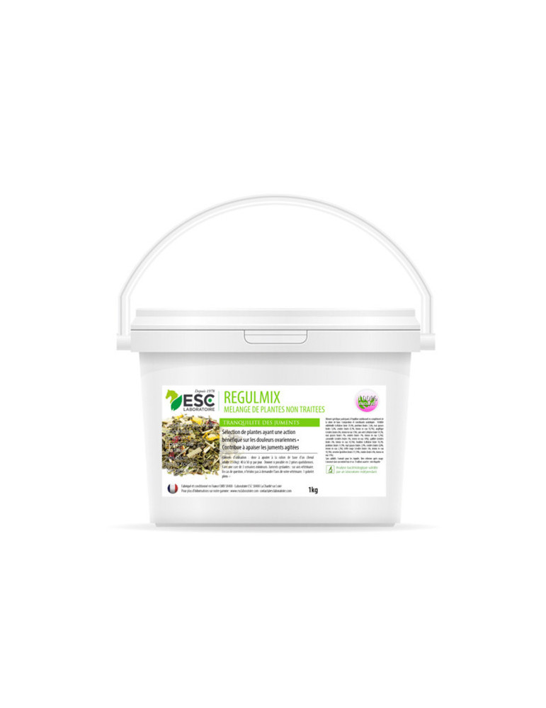 Regulmix 1kg ESC – Complément hormonal naturel pour juments sensibles