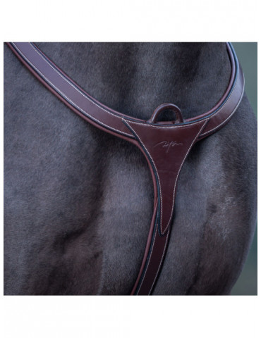 Collier de chasse long pont Dy'on D Collection brun, taille Full 2