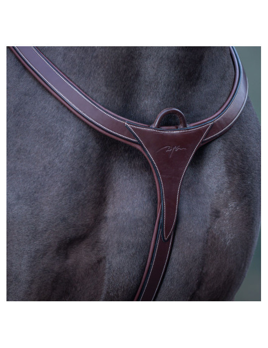 Collier de chasse long pont Dy'on D Collection brun, taille Full