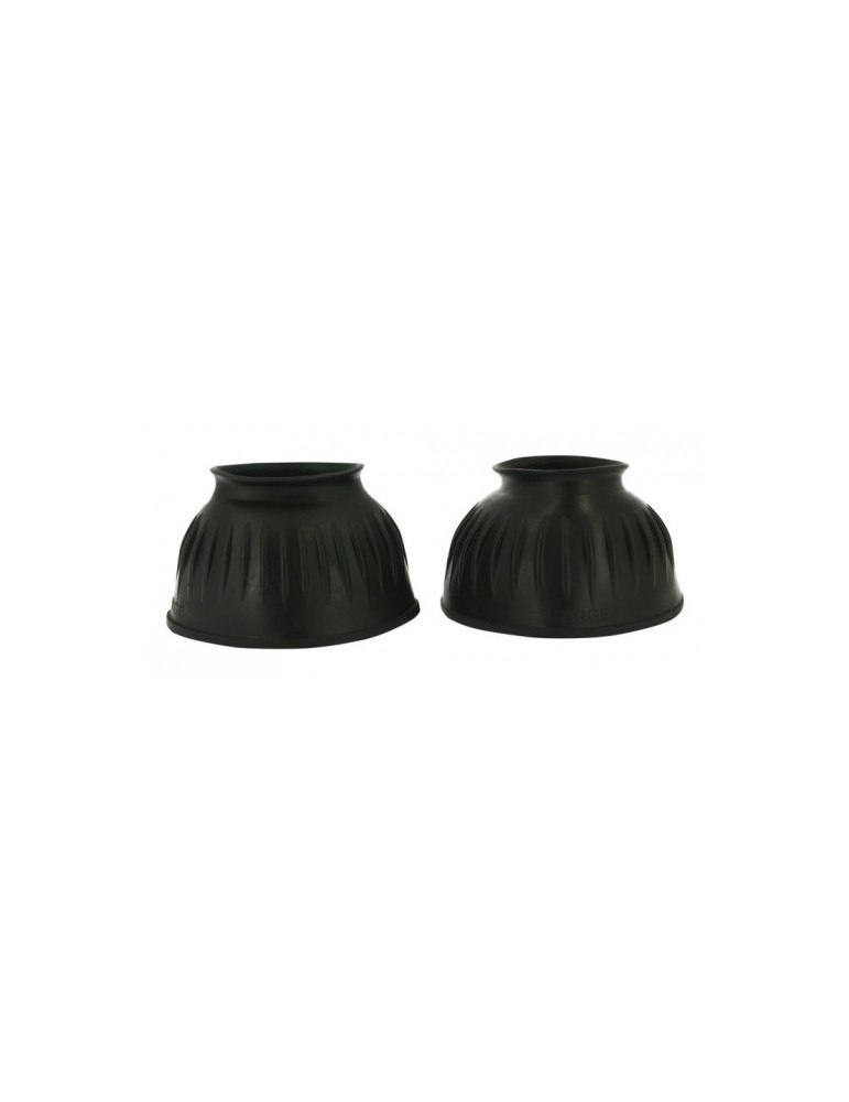 Cloche fermée striée Norton noir/naturel, taille XL