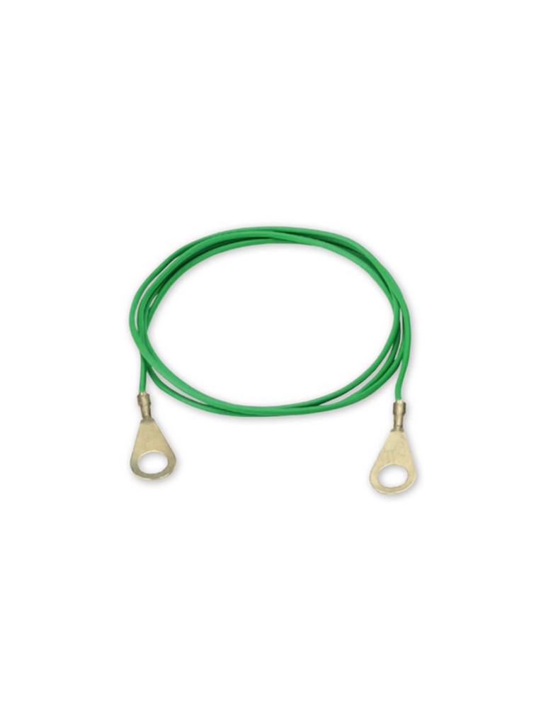 Câble de connexion terre Kerbl vert, 2 œillets M8, 100 cm