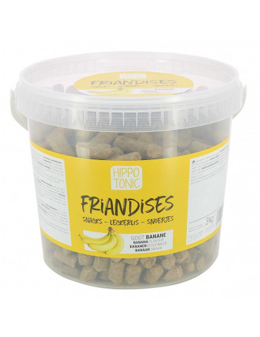 Bonbons Hippo Tonic banane, 3 kg