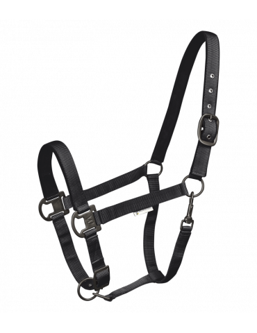 Licol Waldhausen Gloomy noir, taille full