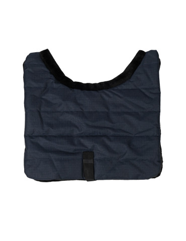Protège-poitrail de couverture HKM marine, taille cheval