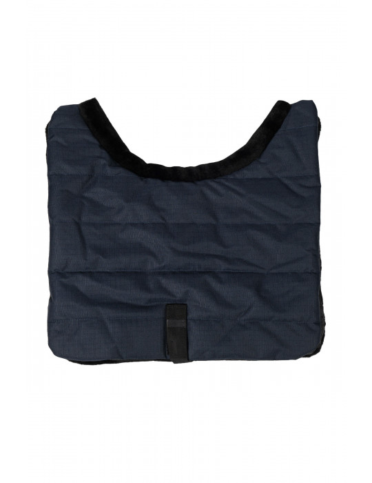 Protège-poitrail de couverture HKM marine, taille cheval