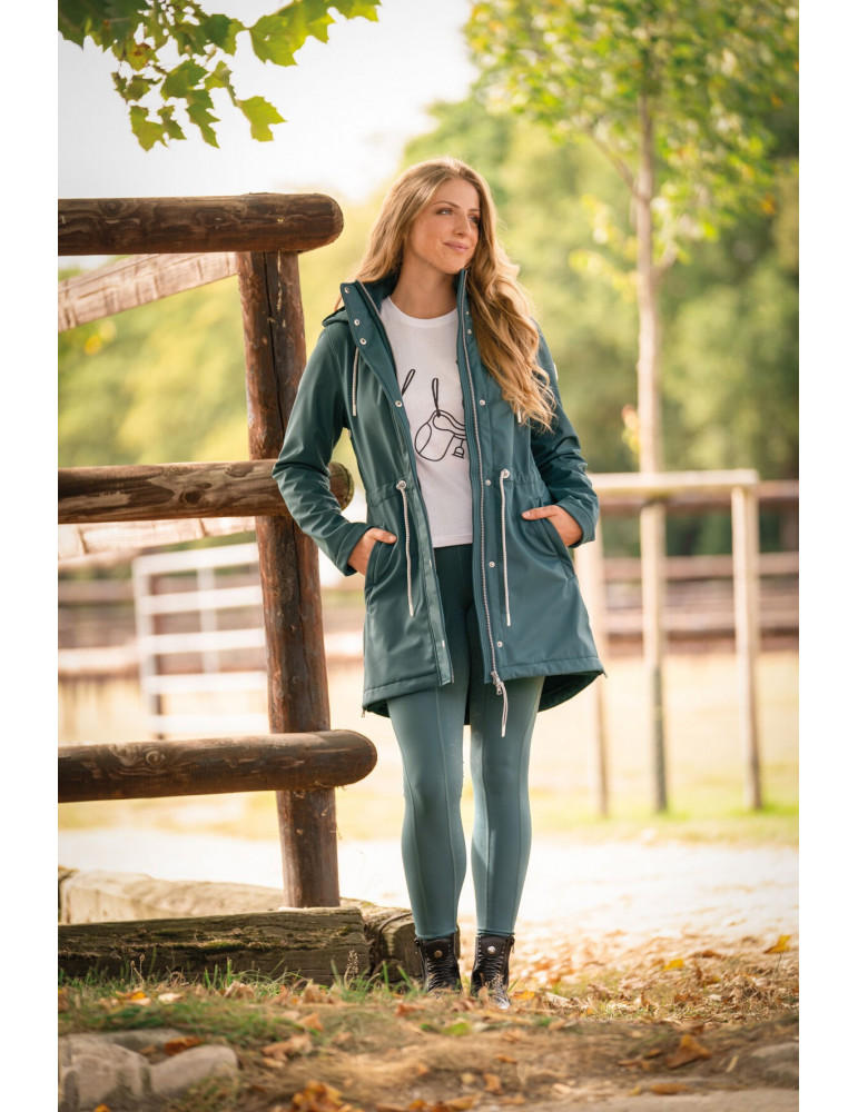 Veste HKM Ohio pétrole, taille XS