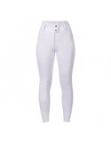 Pantalon de concours HKM Amy silicone blanc, taille 38