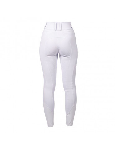 Pantalon de concours HKM Amy silicone blanc, taille 38 2