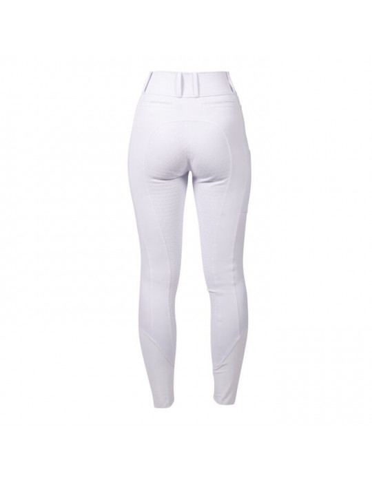 Pantalon de concours HKM Amy silicone blanc, taille 38