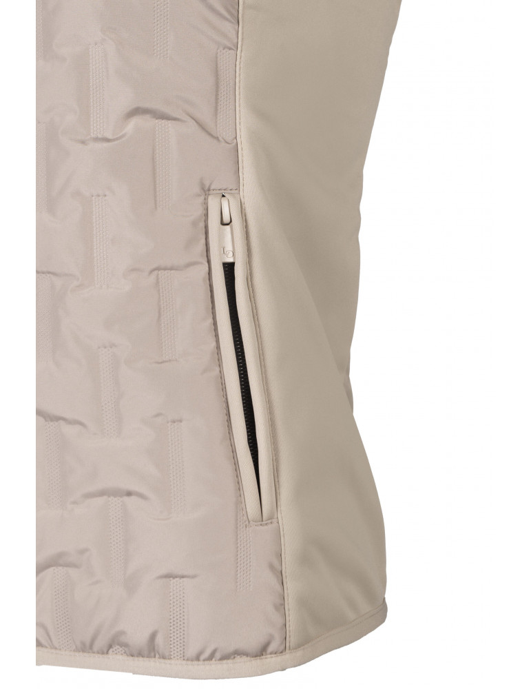 Gilet sans manches Lauria Garrelli Limone gris/beige, taille L