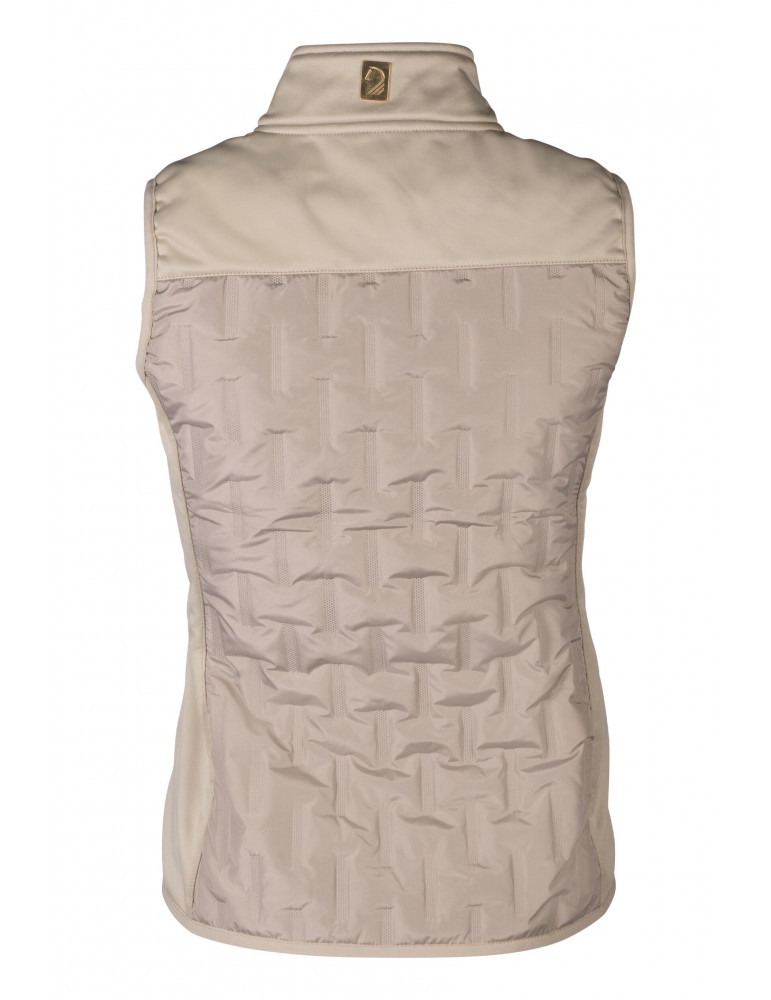 Gilet sans manches Lauria Garrelli Limone gris/beige, taille L