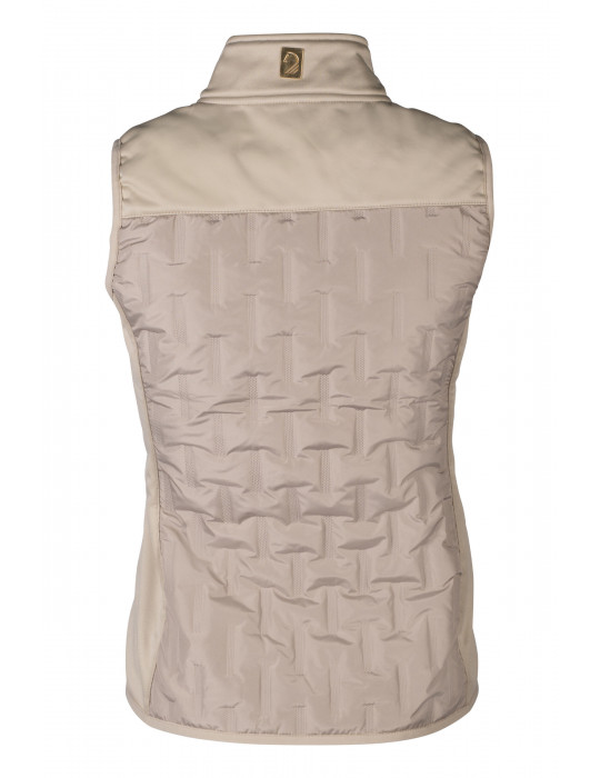 Gilet sans manches Lauria Garrelli Limone gris/beige, taille L