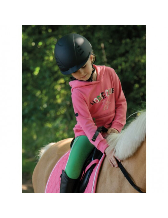 Casque HKM Kali noir, taille S (51-54 cm)
