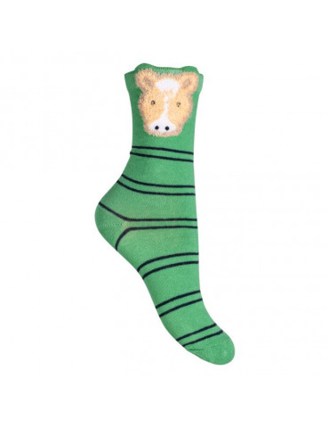 Chaussettes HKM Maui vert, taille 26-30