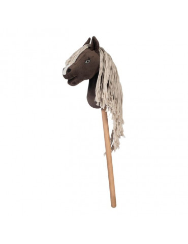 Hobby horse marron foncé