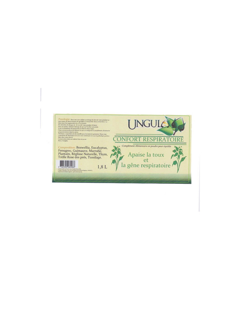 Confort respiratoire Ungula Naturalis, 1,8 L | Nature Horse Langon
