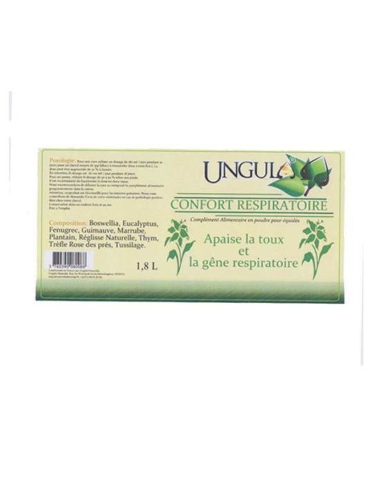 Confort respiratoire Ungula Naturalis, 1,8 L | Nature Horse Langon